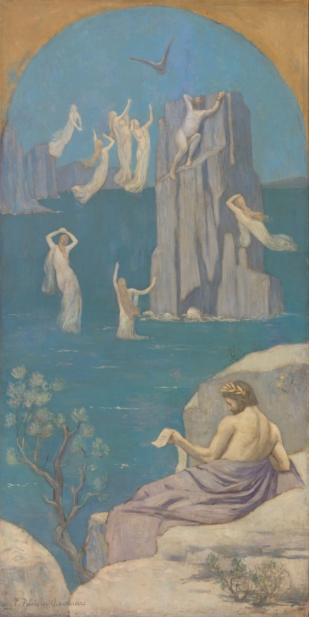 Poesia drammatica (Eschilo) da Pierre Puvis de Chavannes