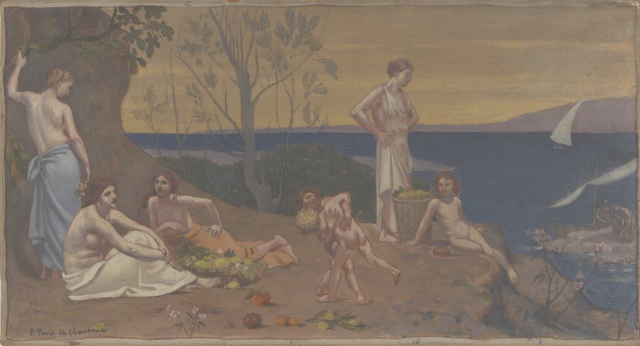 Doux Pays (Terra piacevole) da Pierre Puvis de Chavannes