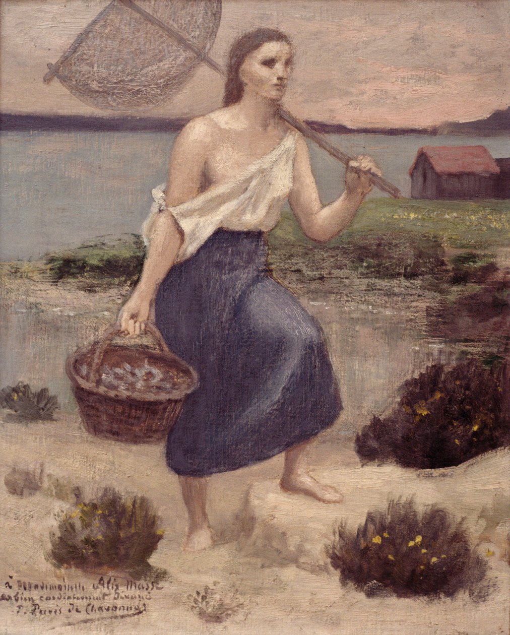 La pescatrice da Pierre Puvis de Chavannes