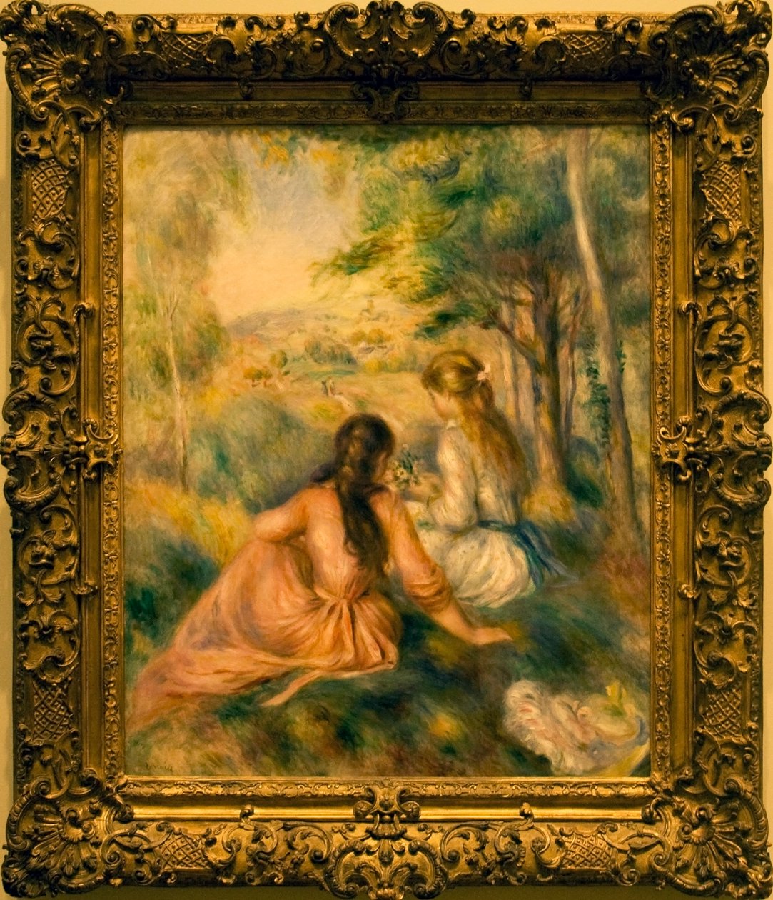 Nel prato da Pierre Auguste Renoir