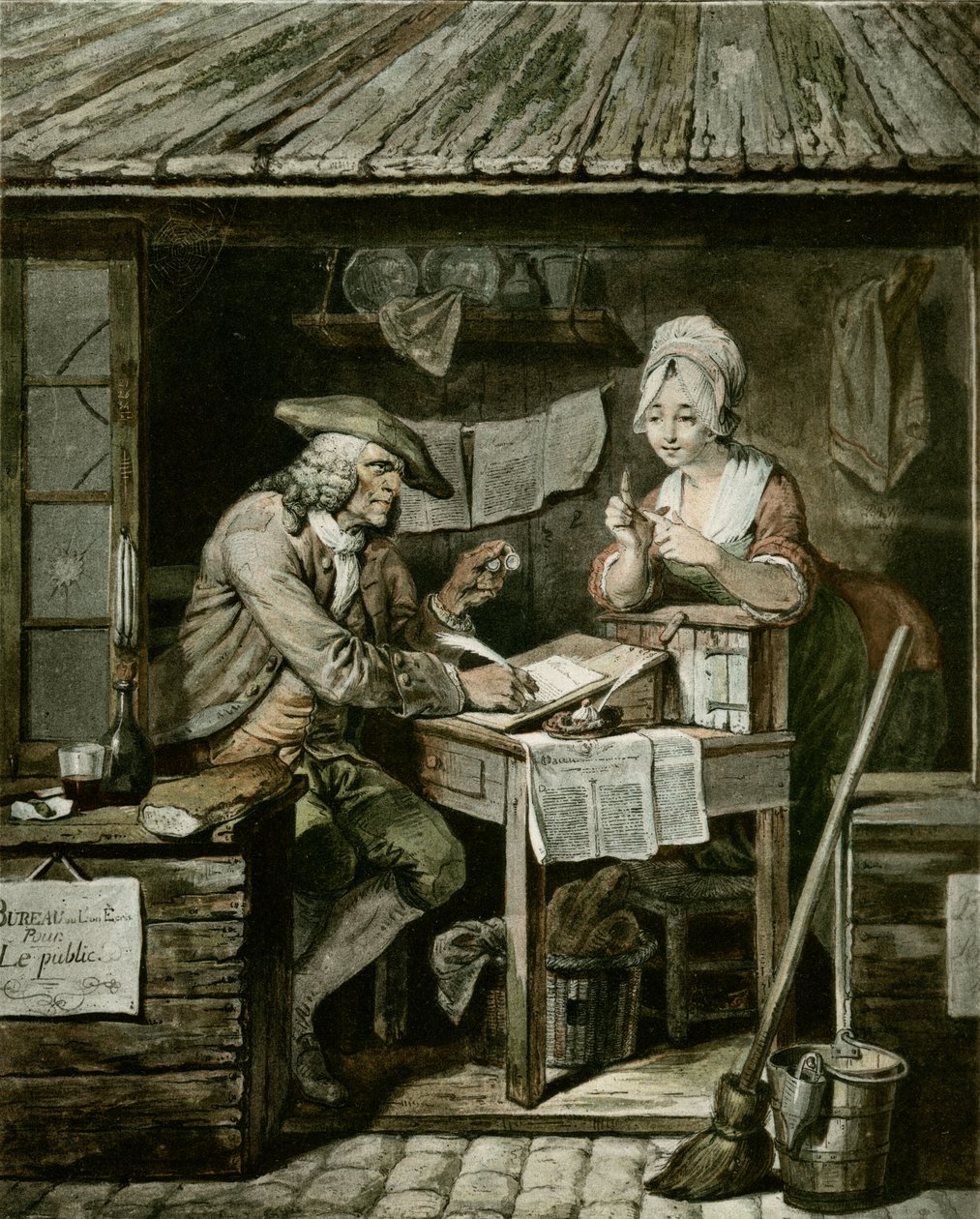 Il pubblico scrivano da Pierre Alexandre Wille