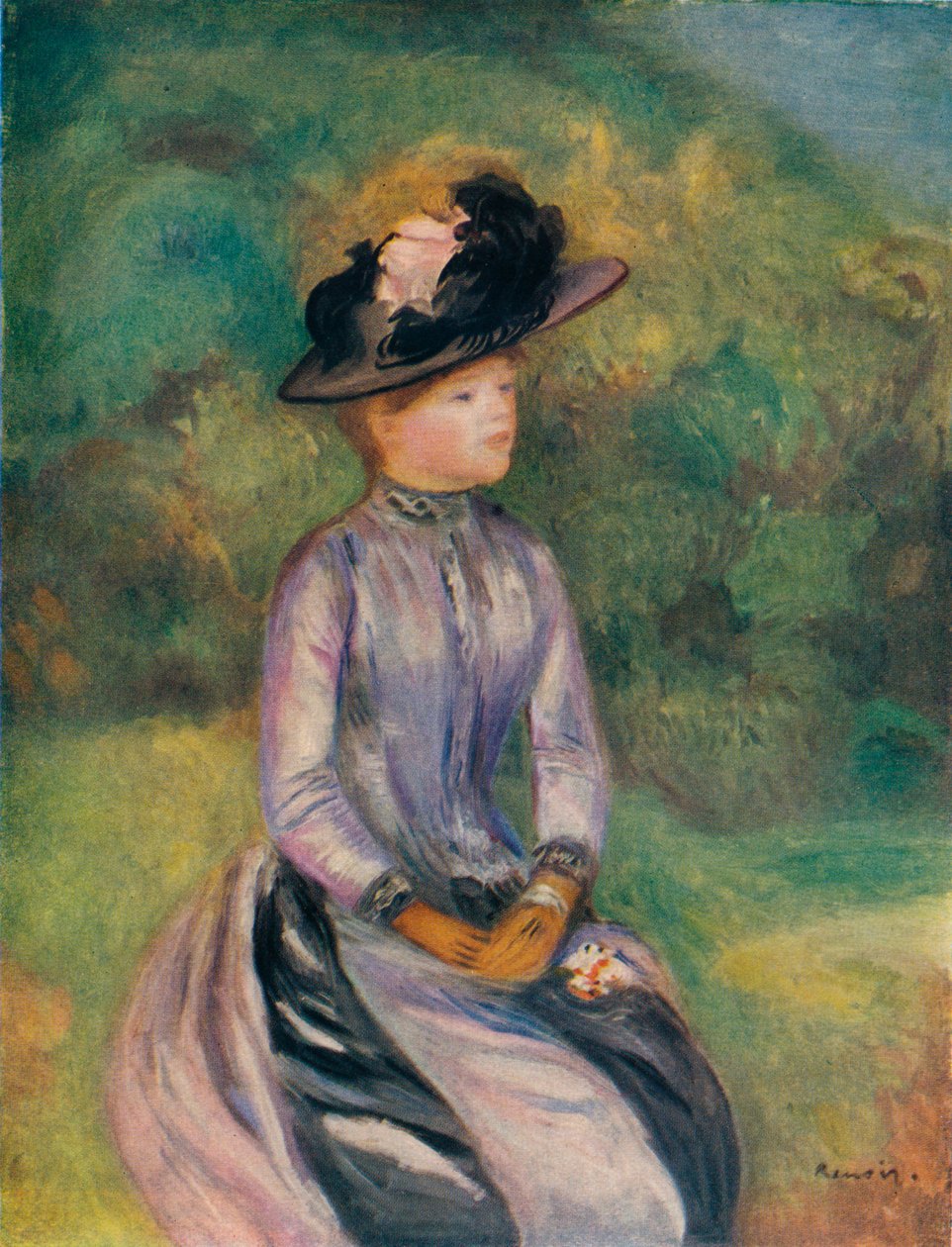 Adrenne, c1878 da Pierre Auguste Renoir