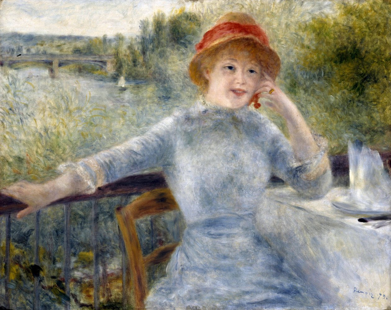 Alphonsine Fournaise, 1879 da Pierre Auguste Renoir