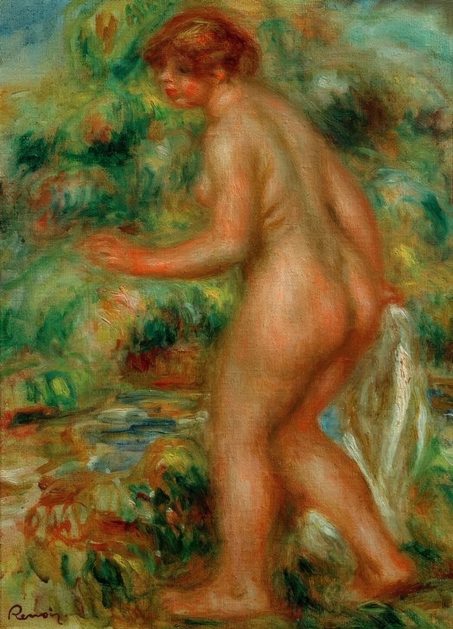 Bagnante da Pierre Auguste Renoir