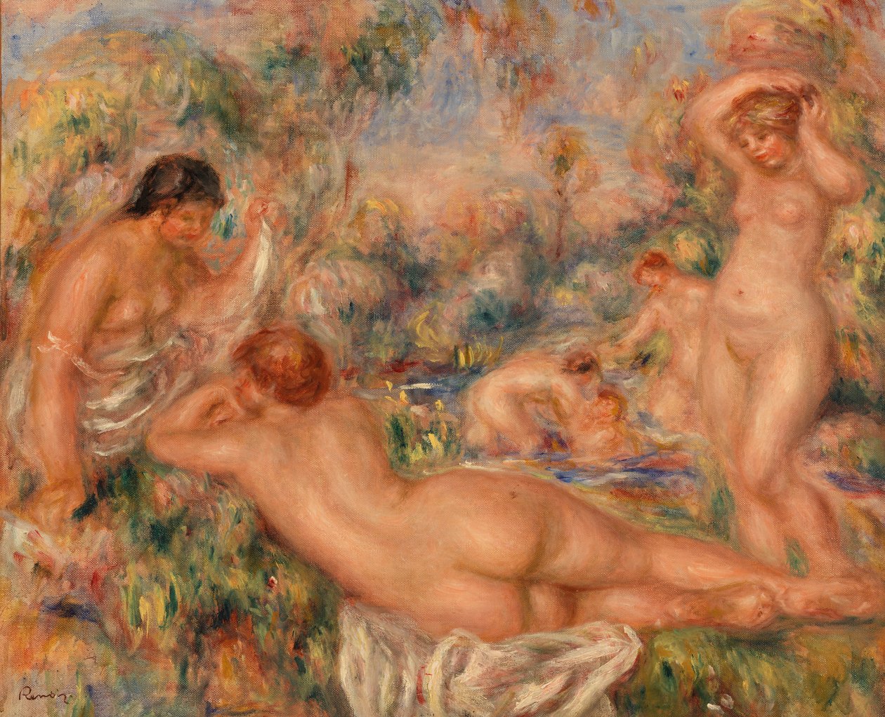 Bagnanti da Pierre Auguste Renoir