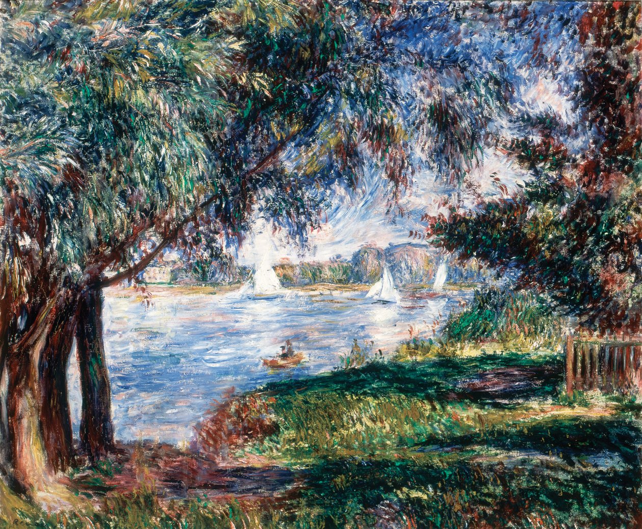 Bougival, 1888 da Pierre Auguste Renoir