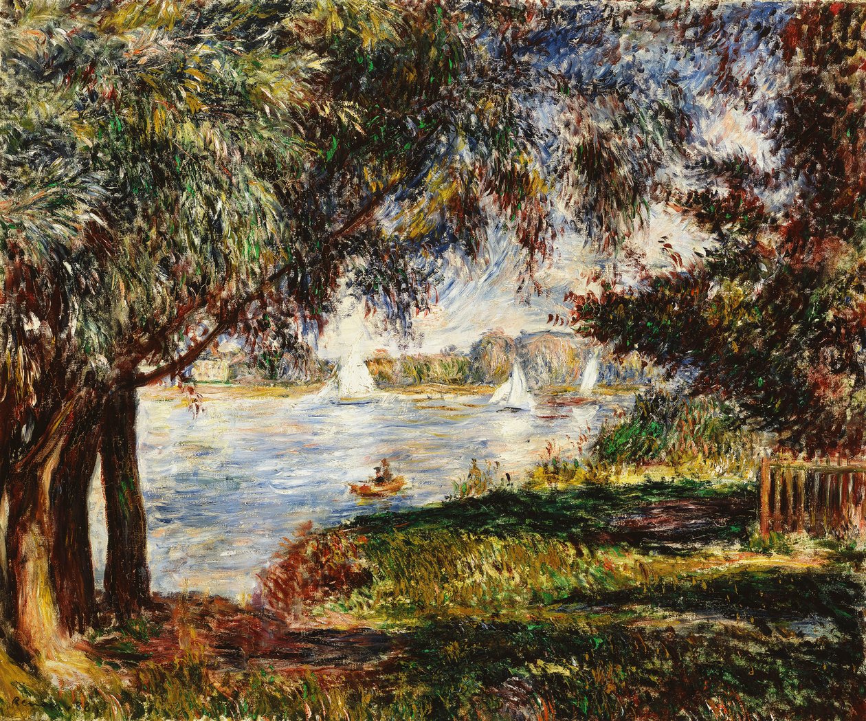 Bougival, 1888 da Pierre Auguste Renoir