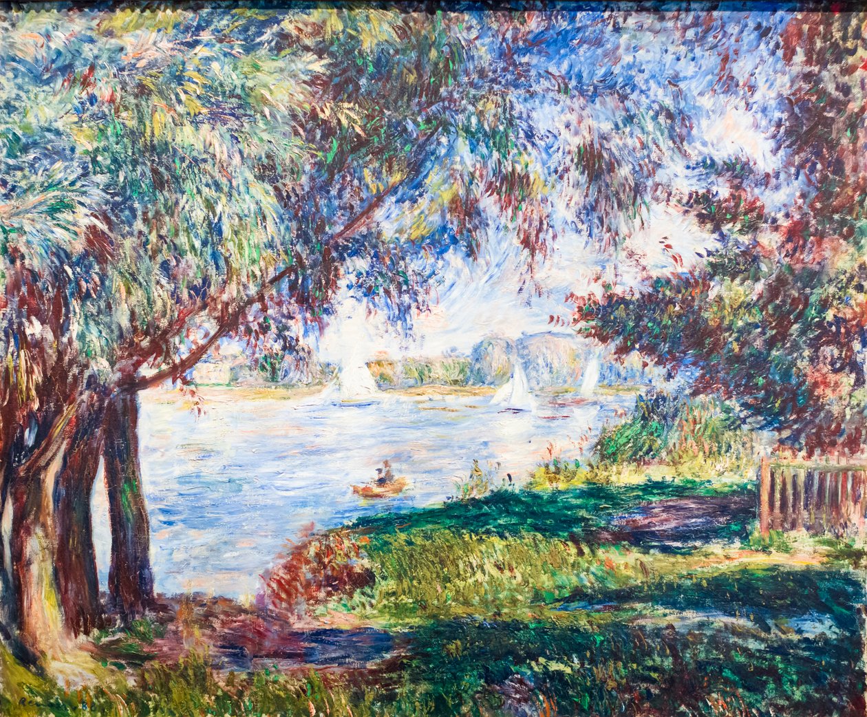 Bougival, c. 1888 da Pierre Auguste Renoir