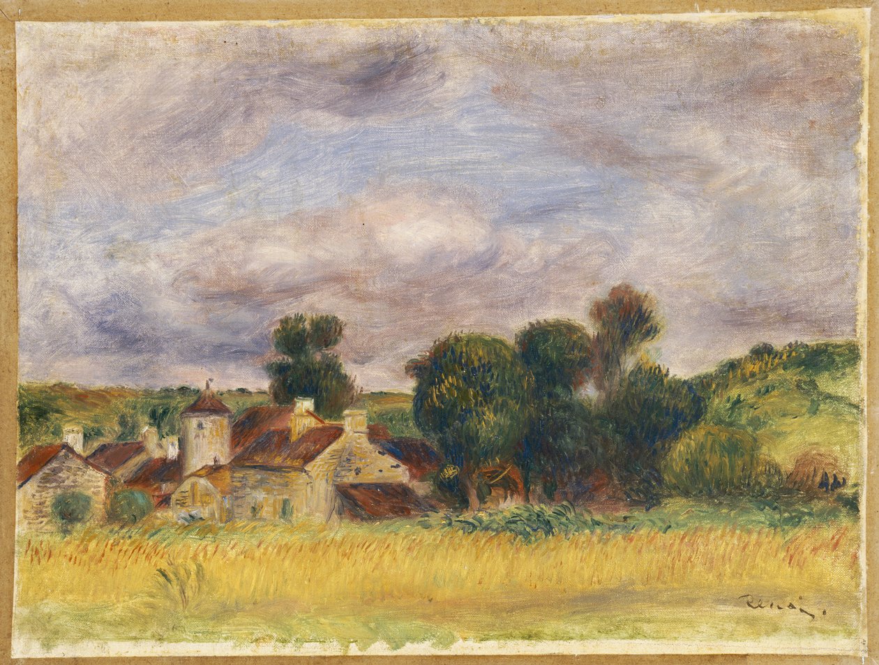 Campagna Bretone, c.1892 da Pierre Auguste Renoir
