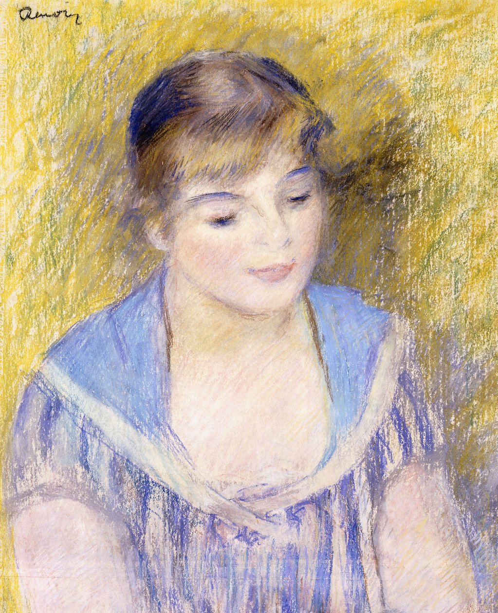 Busto di una donna da Pierre Auguste Renoir
