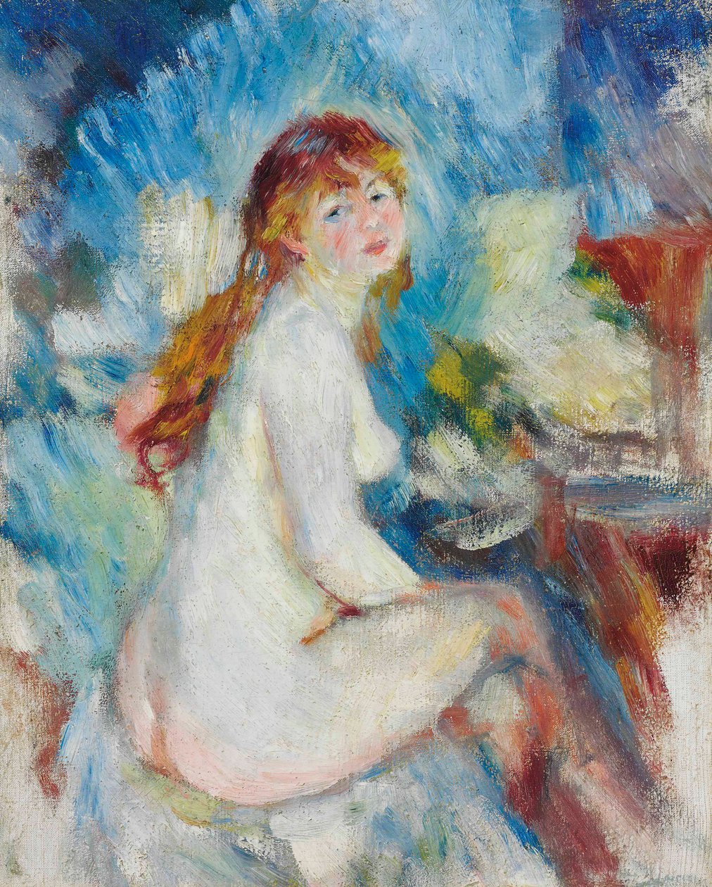 Busto di donna nuda, ca 1879 da Pierre Auguste Renoir