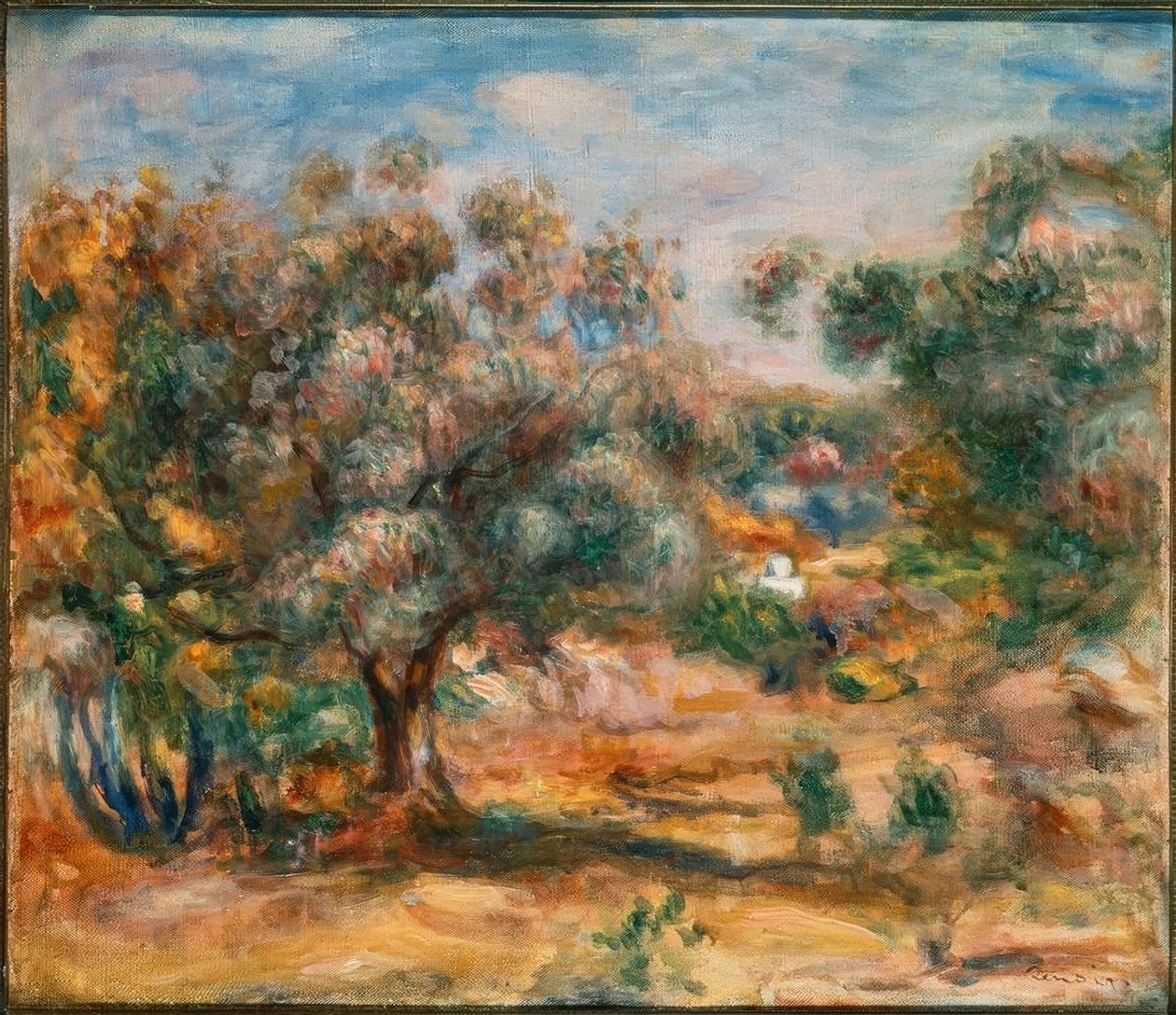 Cagnes da Pierre Auguste Renoir