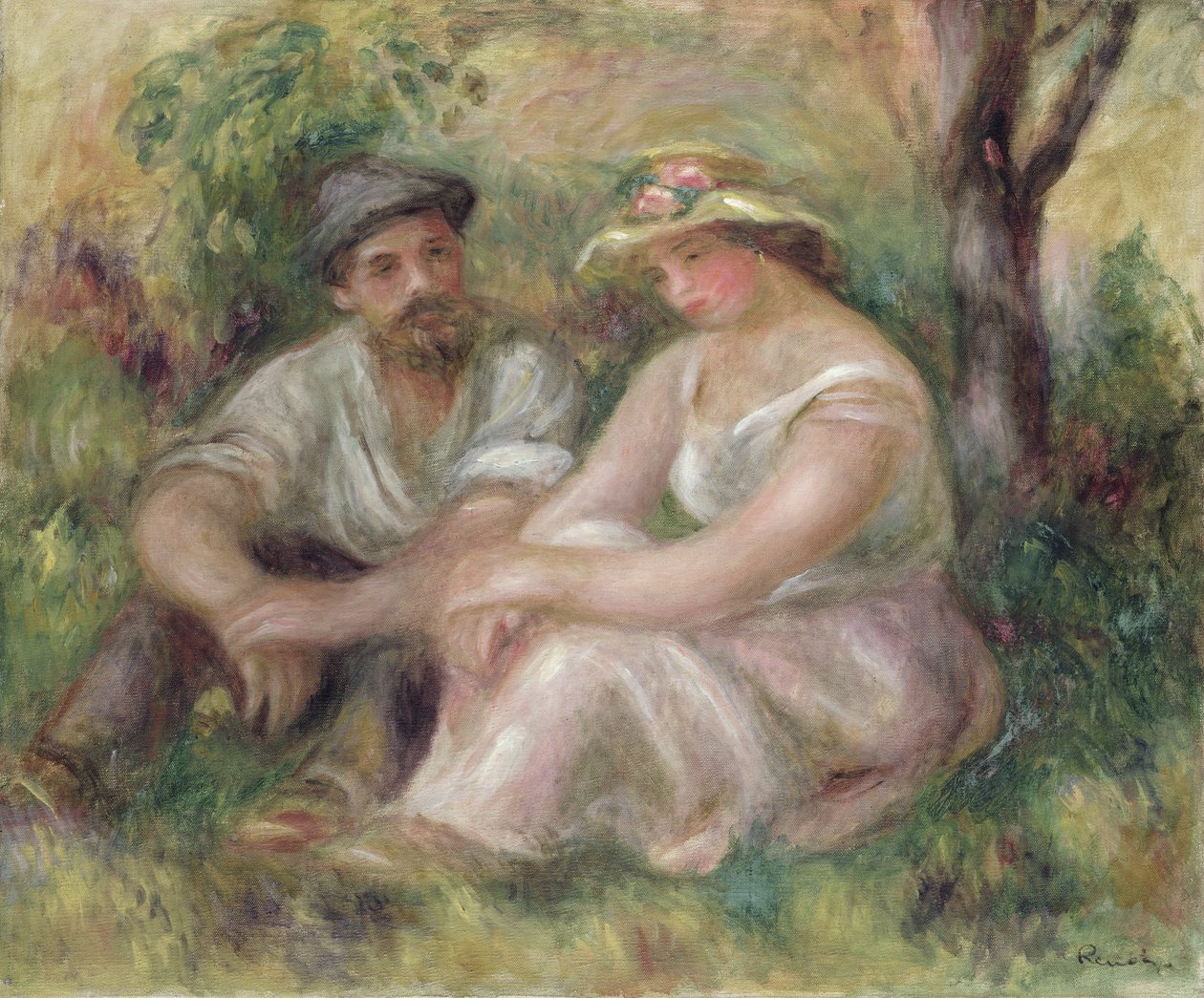 Conversazione da Pierre Auguste Renoir