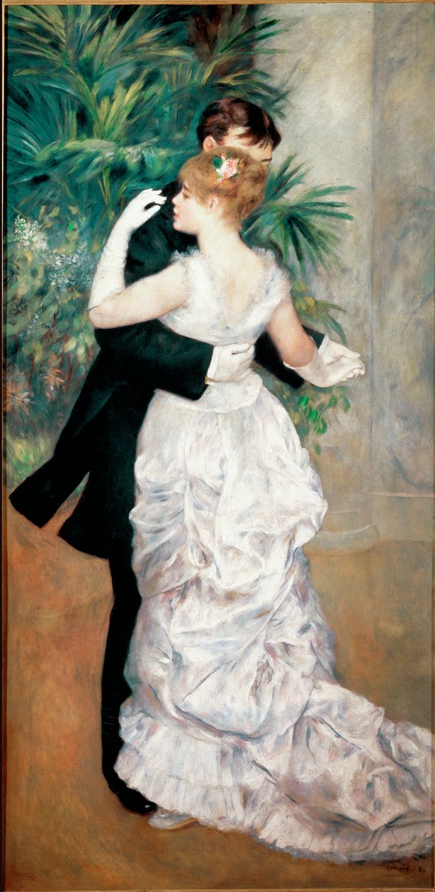Ballando in città da Pierre Auguste Renoir