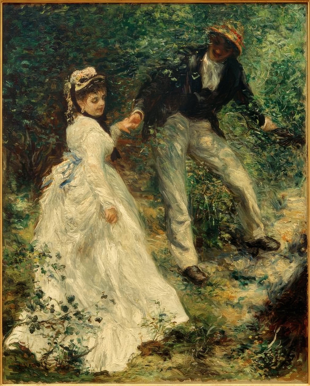 La passeggiata da Pierre Auguste Renoir