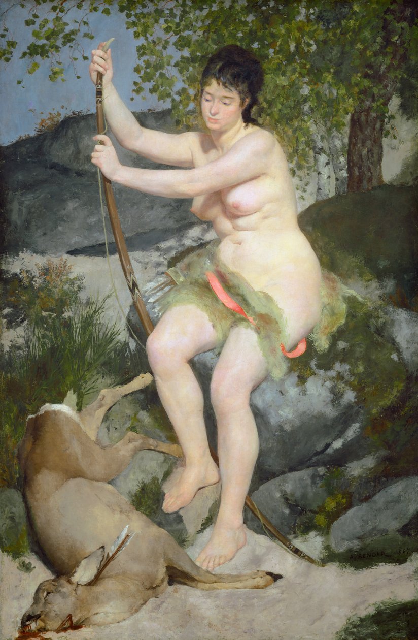Diana da Pierre Auguste Renoir