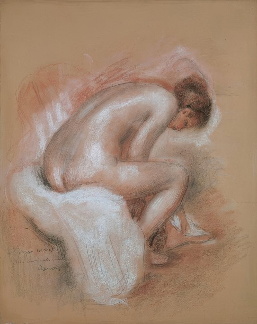 La toilette da Pierre Auguste Renoir
