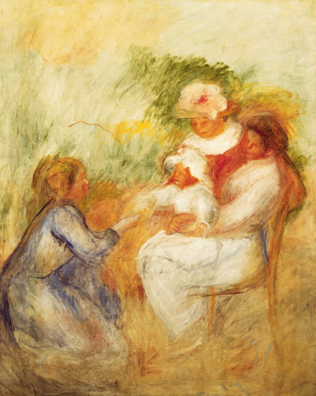 Famiglia, c. 1896 da Pierre Auguste Renoir