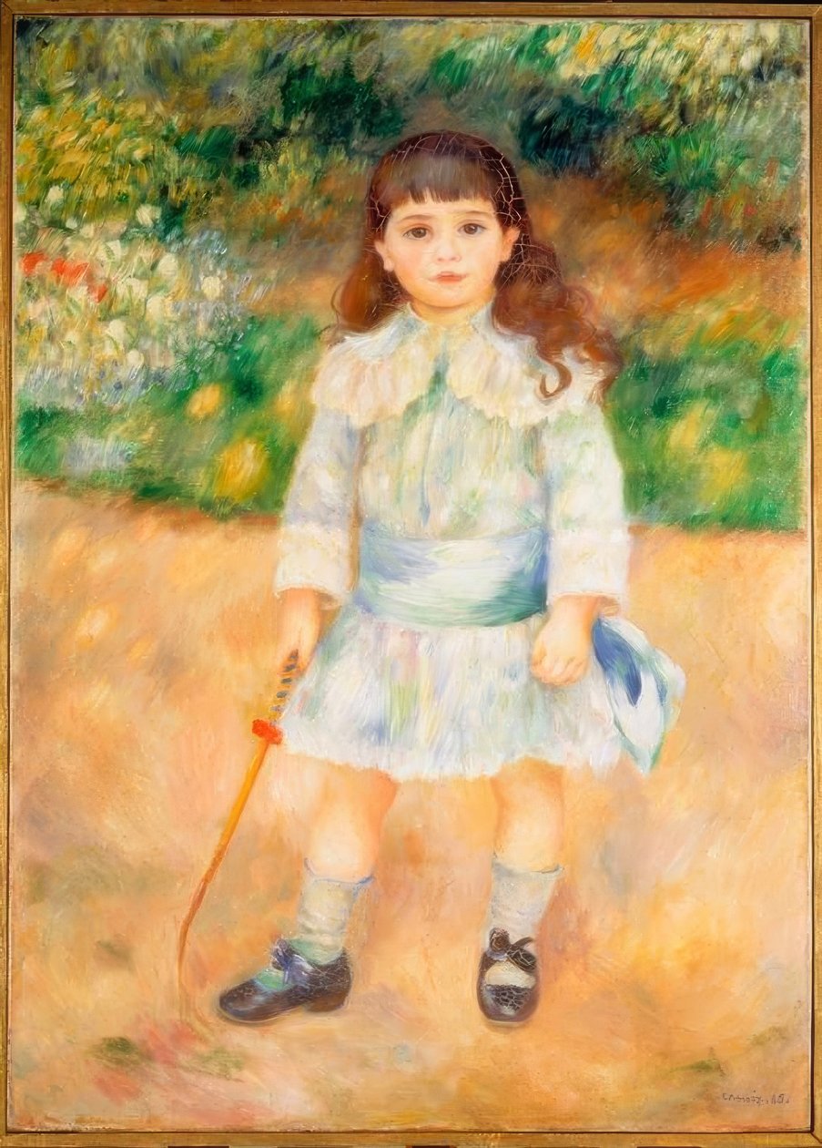 Ragazzo con piccola frusta da Pierre Auguste Renoir