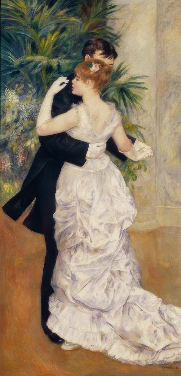 La danza in città da Pierre Auguste Renoir