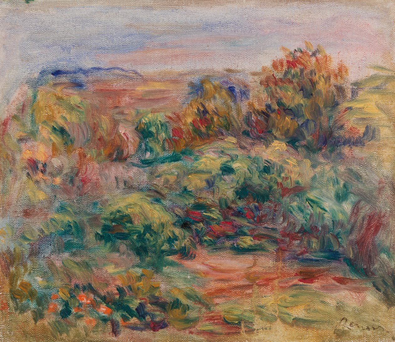 Paesaggio da Pierre Auguste Renoir