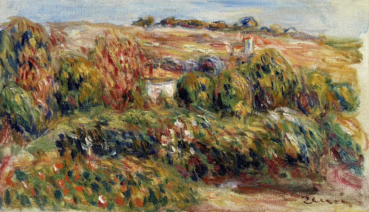 Paesaggio in Provenza da Pierre Auguste Renoir