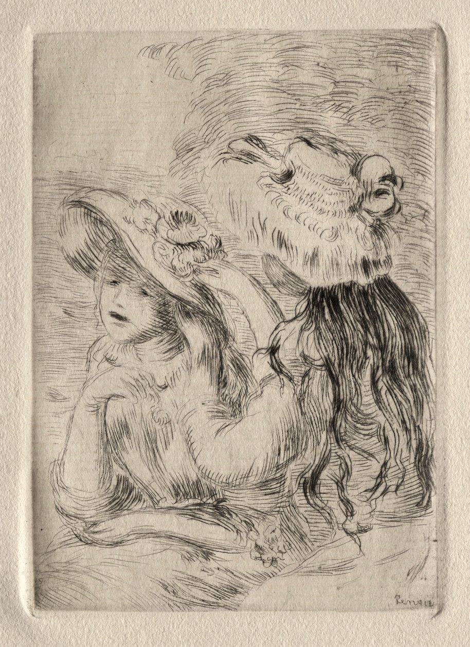 Le Chapeau épinglé da Pierre Auguste Renoir