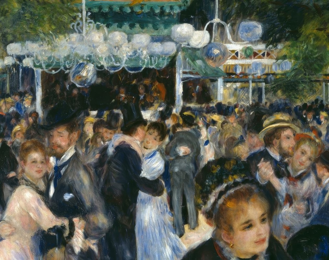 Il Moulin de la Galette da Pierre Auguste Renoir