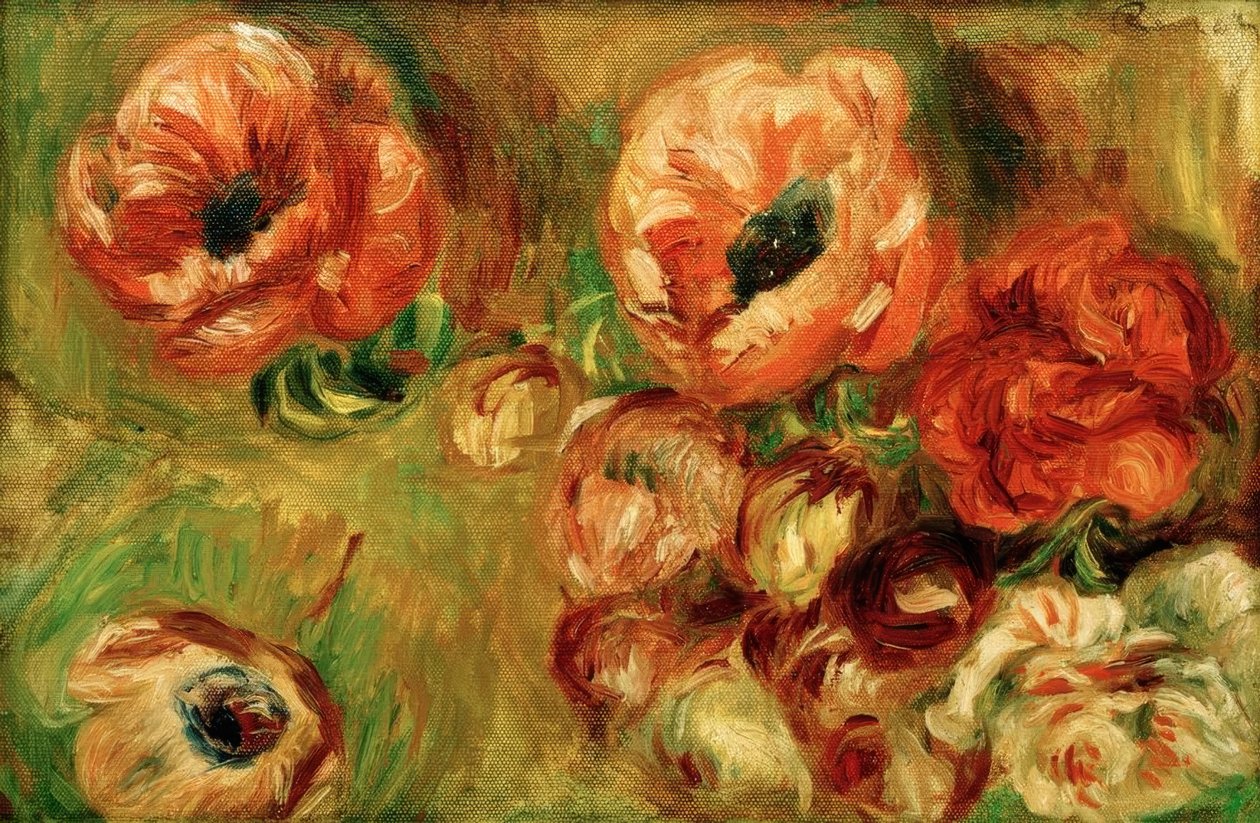 Le Anemoni da Pierre Auguste Renoir