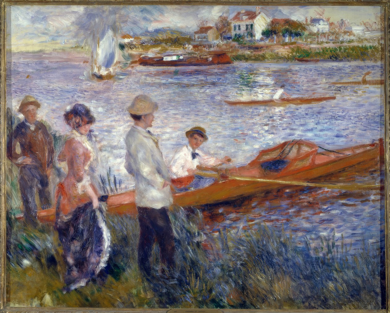 I canottieri a Chatou da Pierre Auguste Renoir