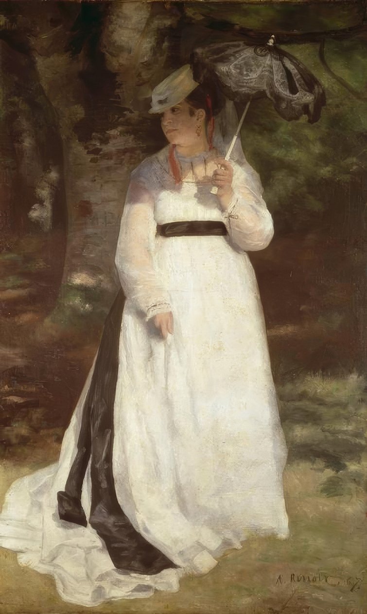 Lise con ombrello da Pierre Auguste Renoir