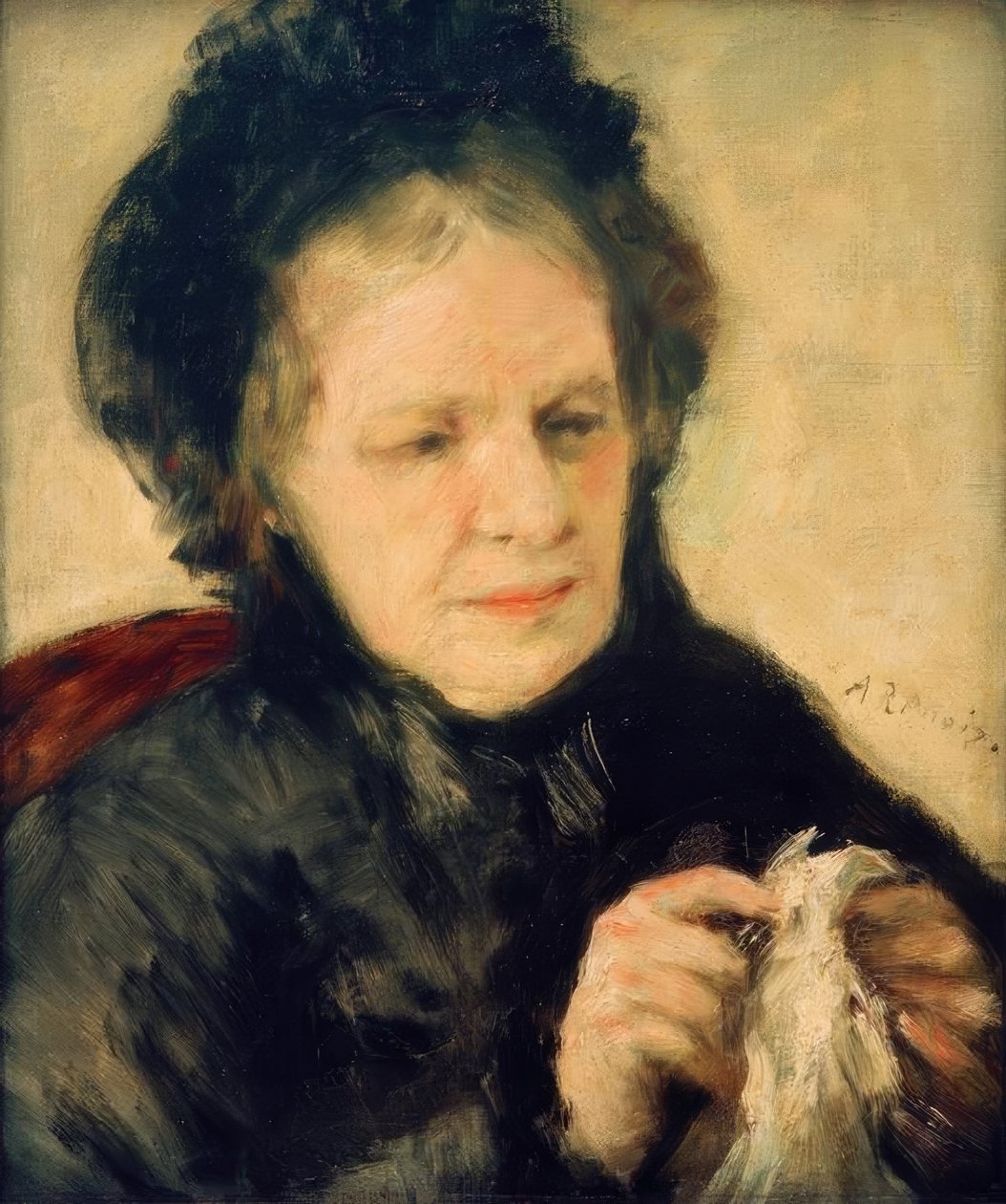 Madame Théodore Charpentier da Pierre Auguste Renoir
