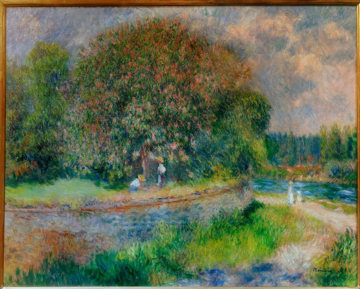 Castagno in fiore da Pierre Auguste Renoir