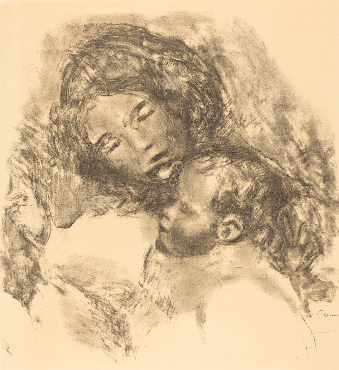 Maternità, c. 1912 da Pierre Auguste Renoir