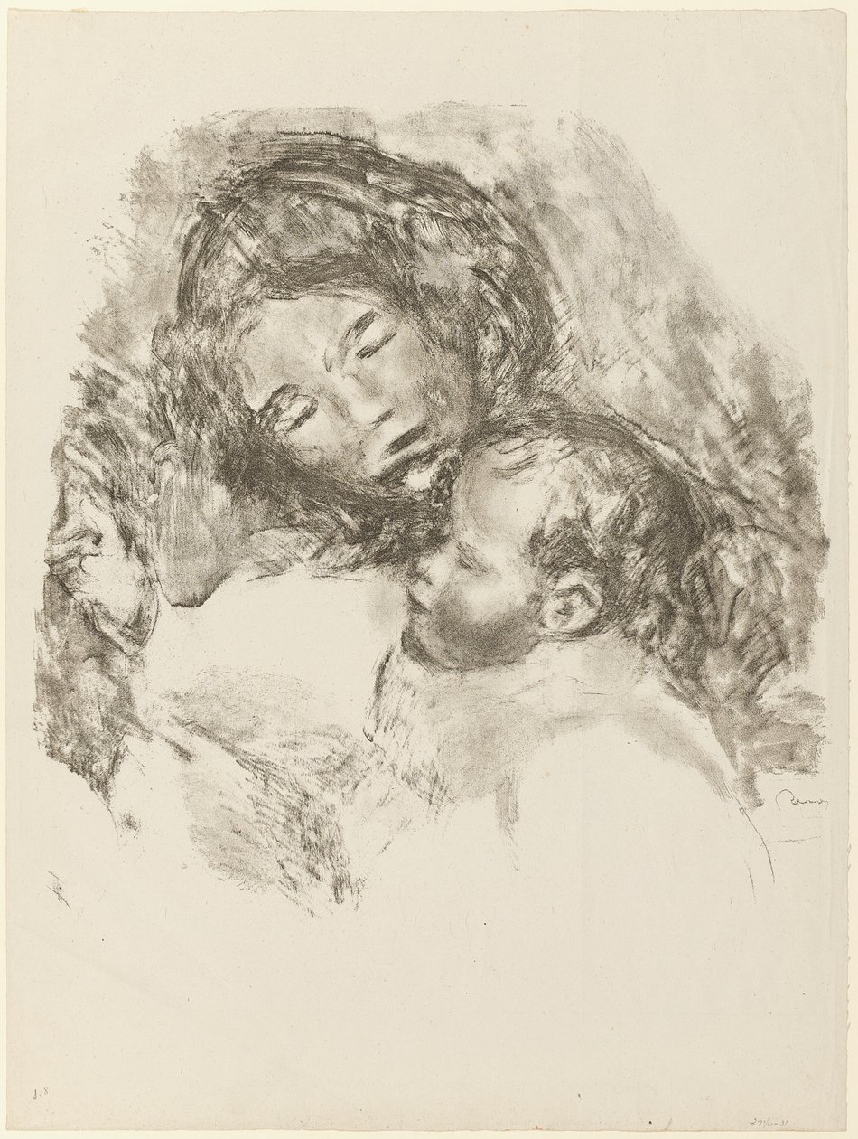 Maternità, grande tavola da Pierre Auguste Renoir