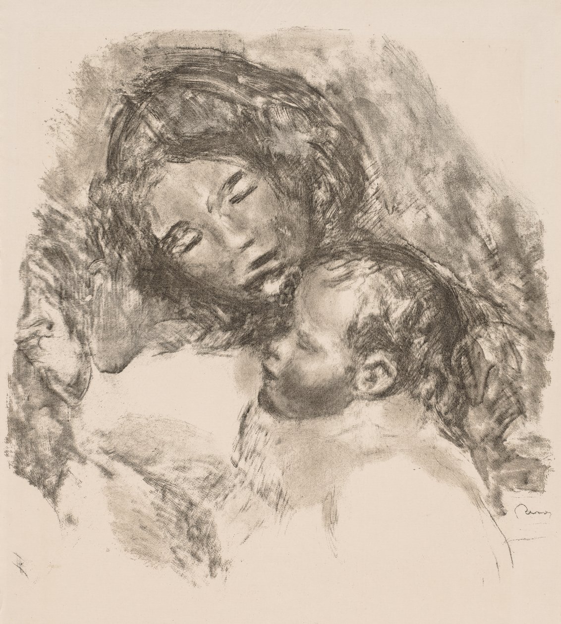 Maternità da Pierre Auguste Renoir