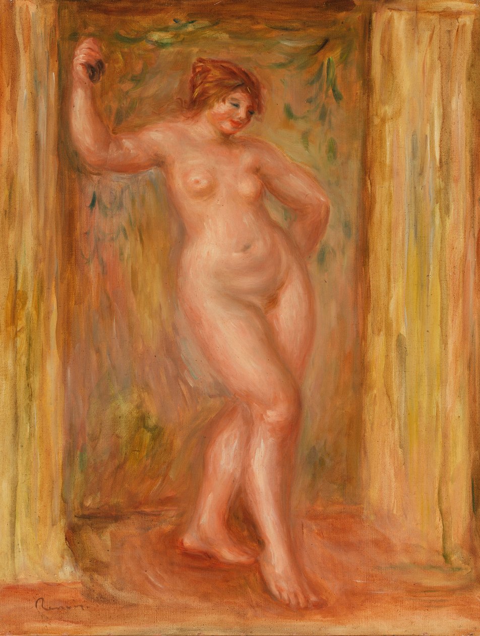 Nudo con nacchere da Pierre Auguste Renoir