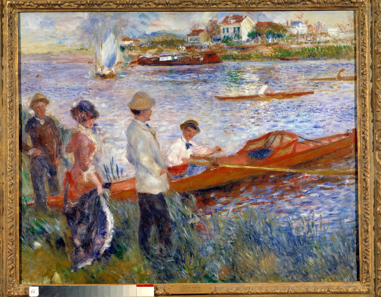 Rematori a Chatou da Pierre Auguste Renoir