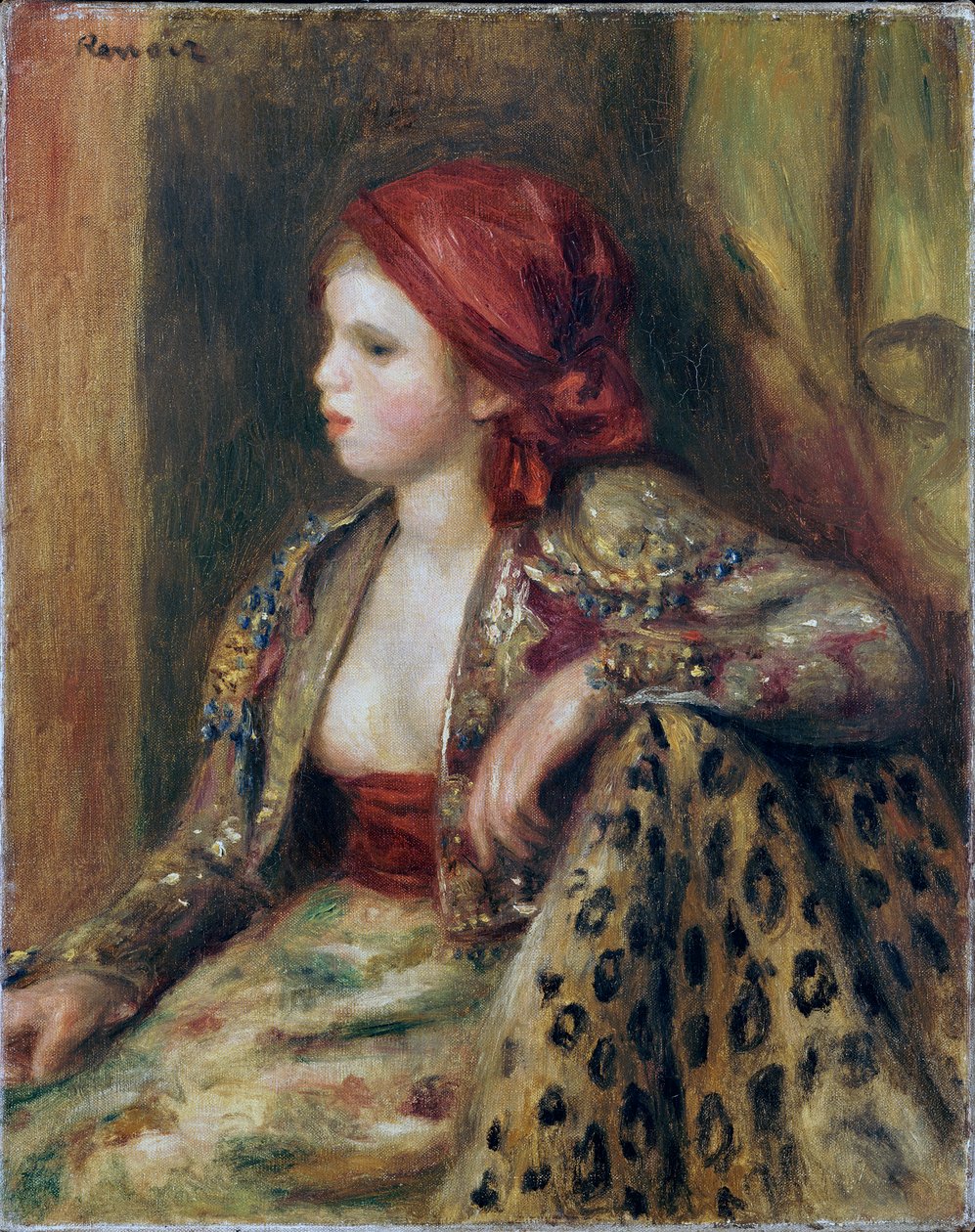 Odalisca, c.1895 da Pierre Auguste Renoir