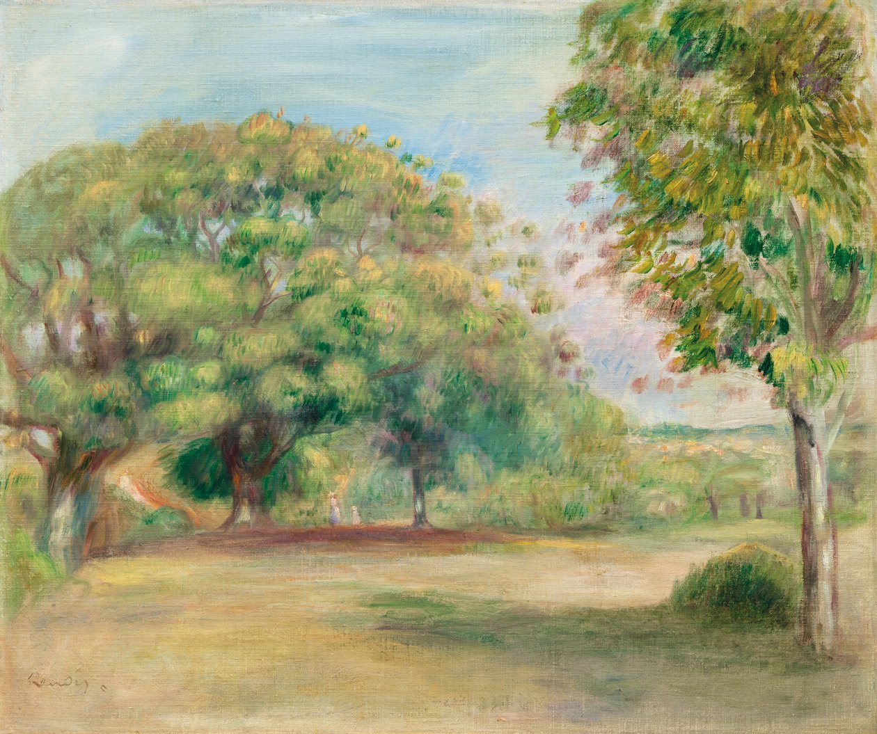 Paesaggio da Pierre Auguste Renoir