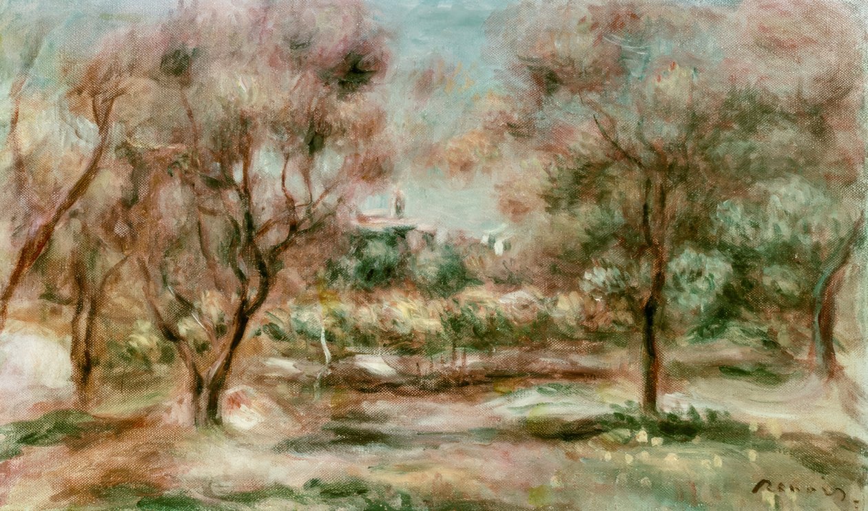 Paesaggio di Grasse da Pierre Auguste Renoir