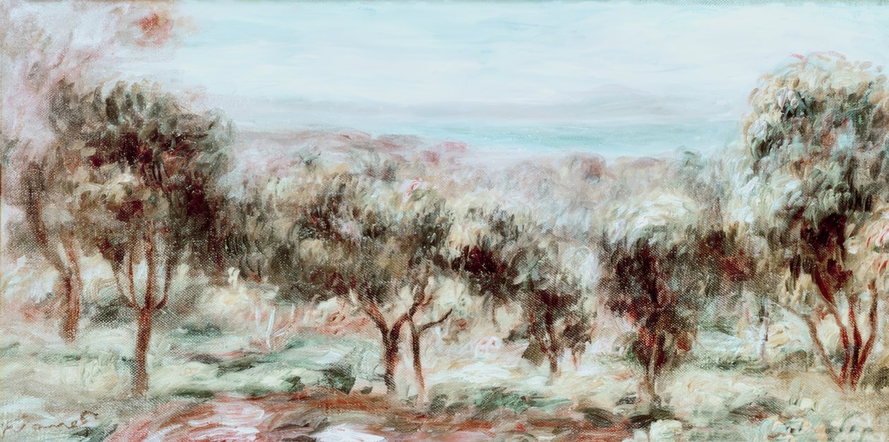 Paesaggio, gli ulivi da Pierre Auguste Renoir