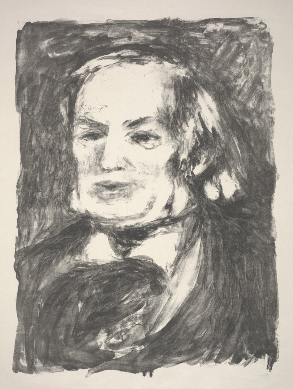 Ritratto di Richard Wagner da Pierre Auguste Renoir