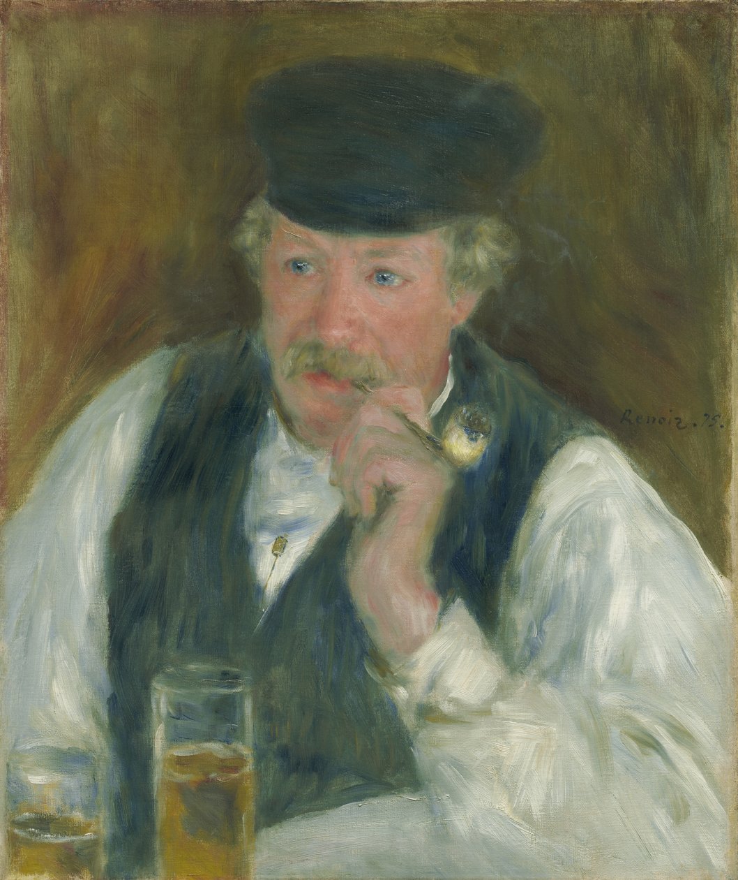 Père Fournaise, 1875 da Pierre Auguste Renoir