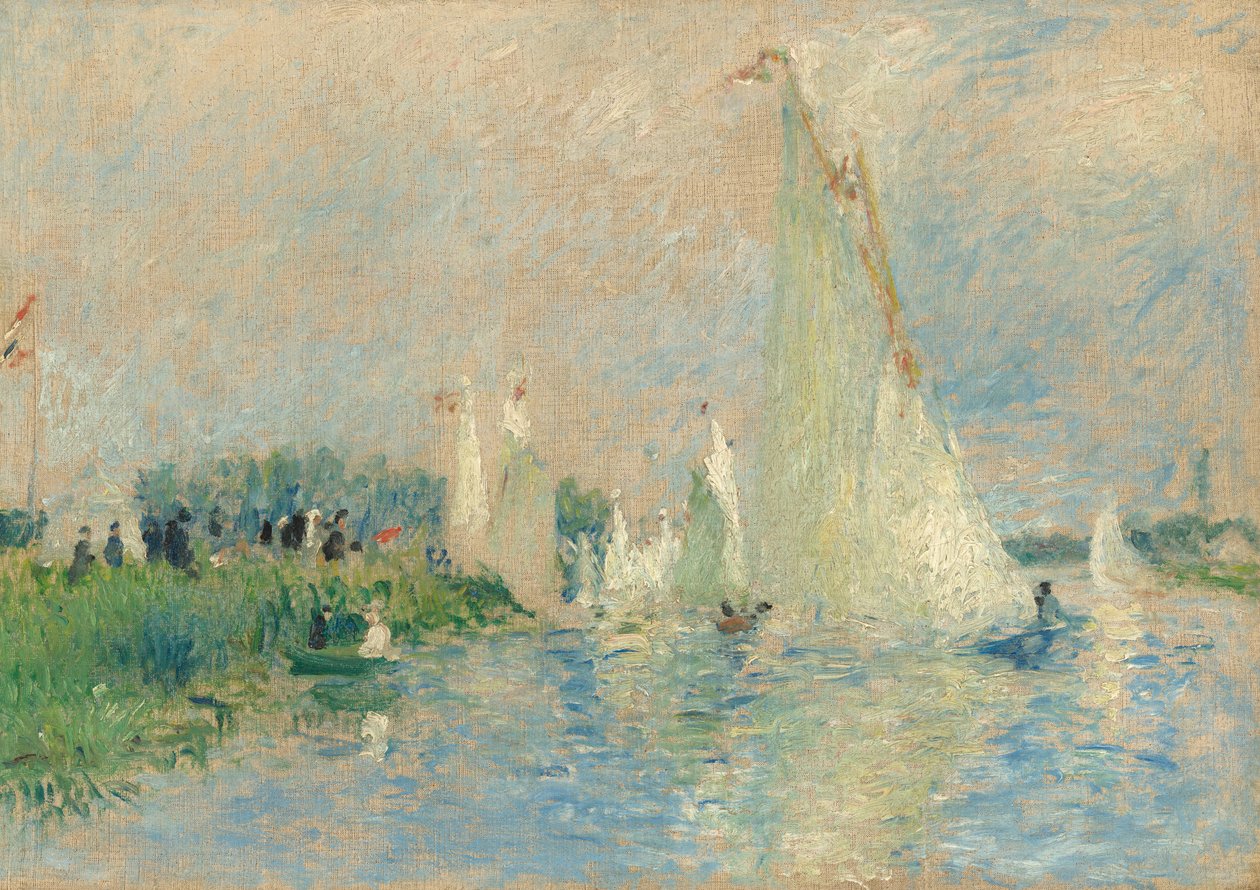 Regata ad Argenteuil, 1874 da Pierre Auguste Renoir