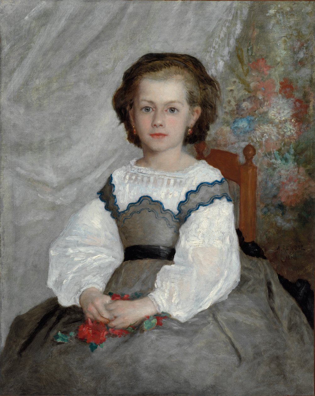 Romaine Lacaux, 1864 da Pierre Auguste Renoir