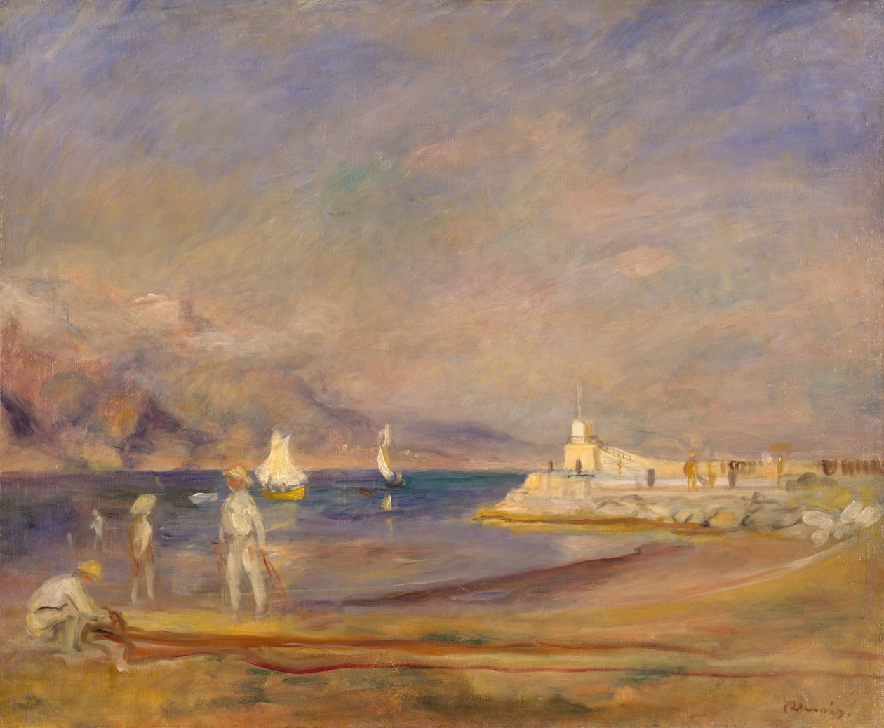 Saint-Tropez, Francia da Pierre Auguste Renoir