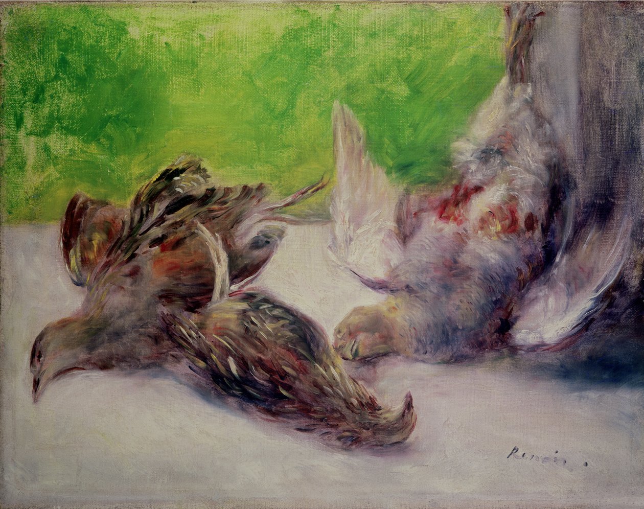 Natura morta con fagiani da Pierre Auguste Renoir