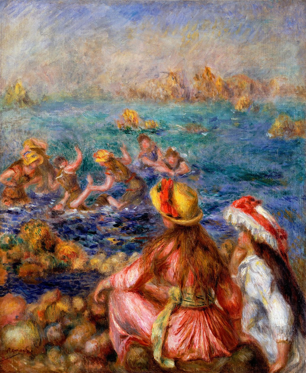 I bagnanti, 1892 da Pierre Auguste Renoir