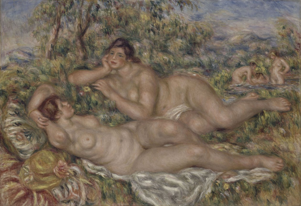 I bagnanti, 1918-1919 da Pierre Auguste Renoir